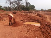 Mine Kisengo dans le Katanga